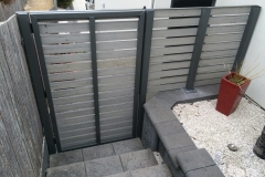 J Modwood Privacy Gate and Screen